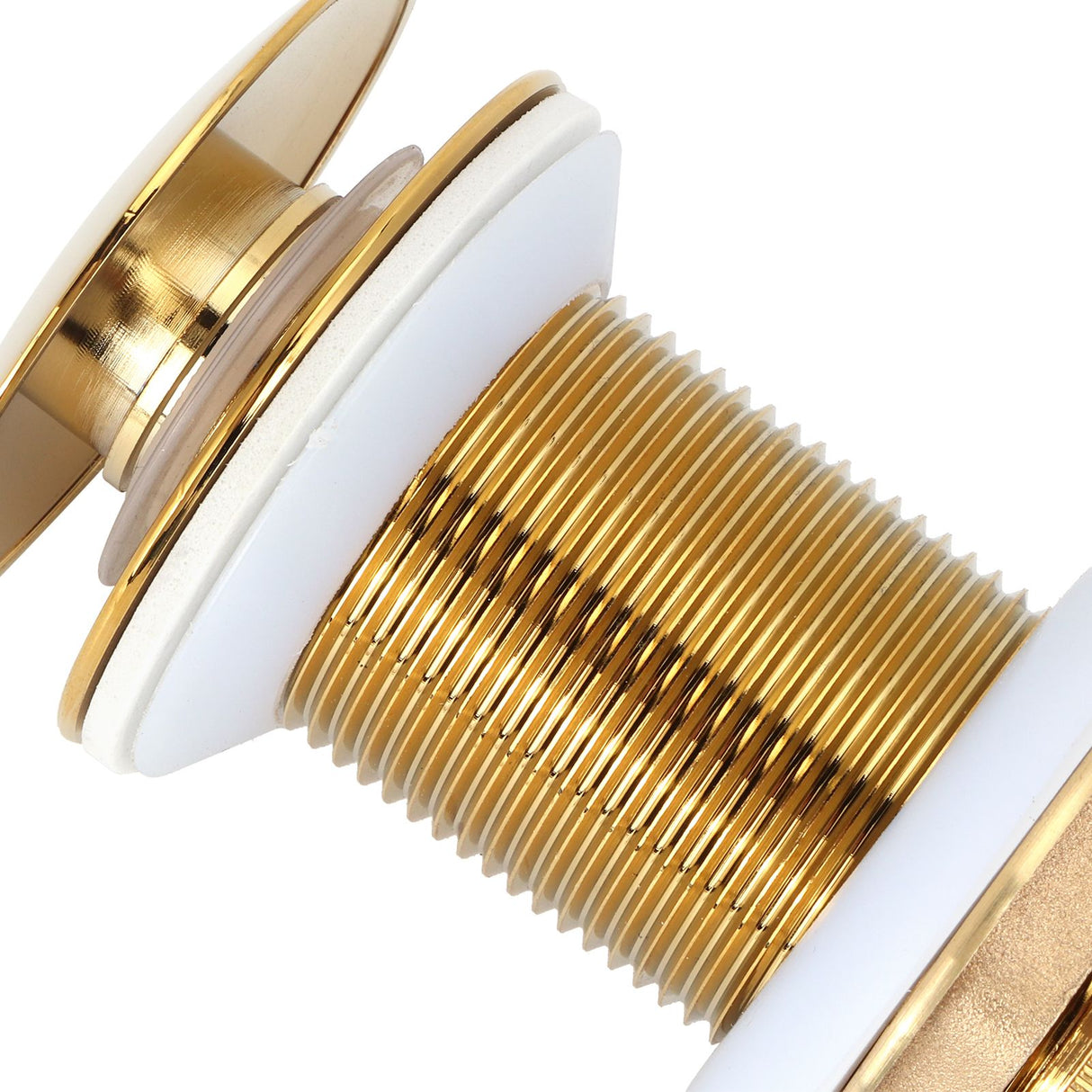 Bathroom Sink Drain Anti Clog Basin Brass Bounce Draining Stopper Bathroom AccessoryWithout Hole