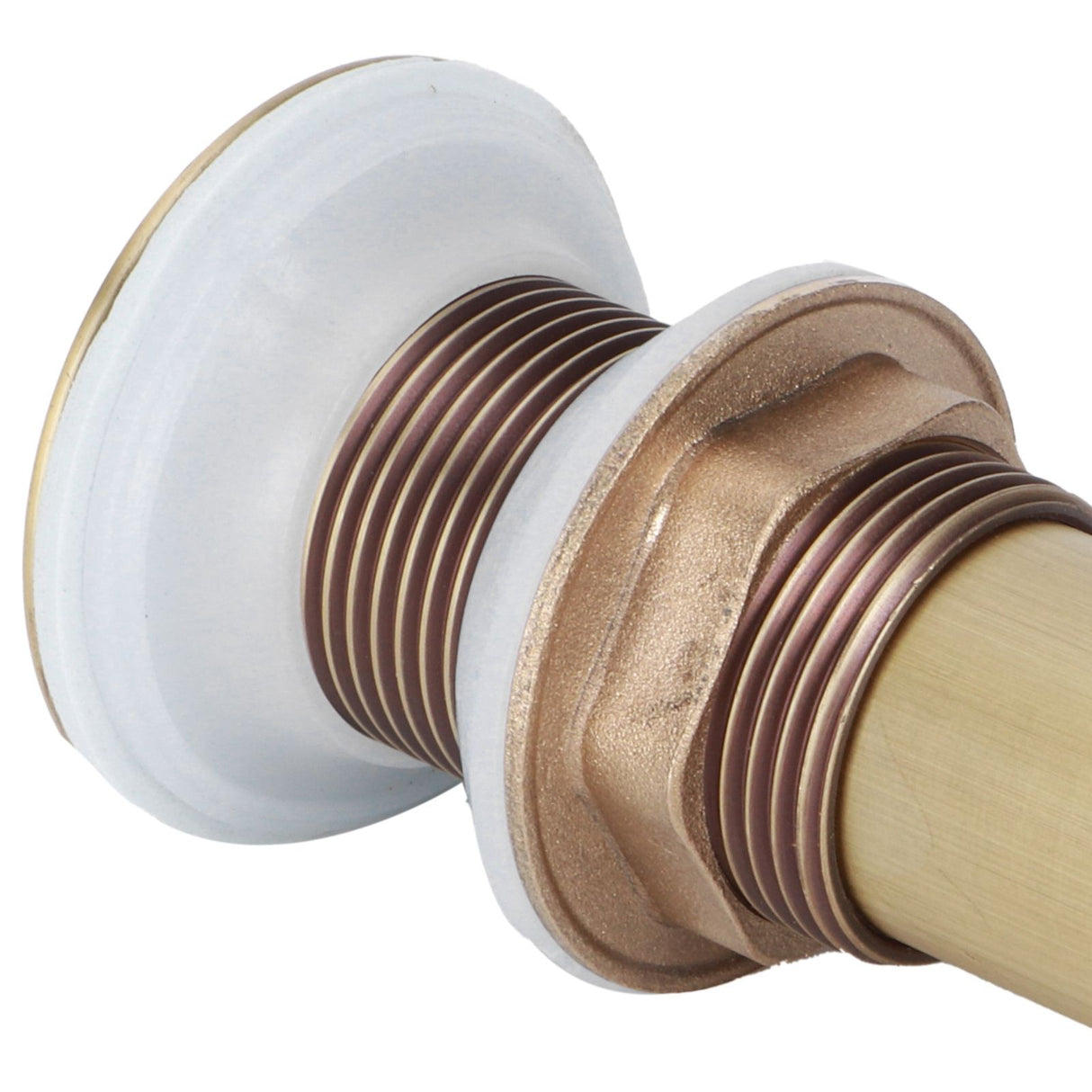 Sink Drain NonOverflow AntiClog Bathroom Wash Basin Drainer Stopper Accessory Antique(Flap without Hole )