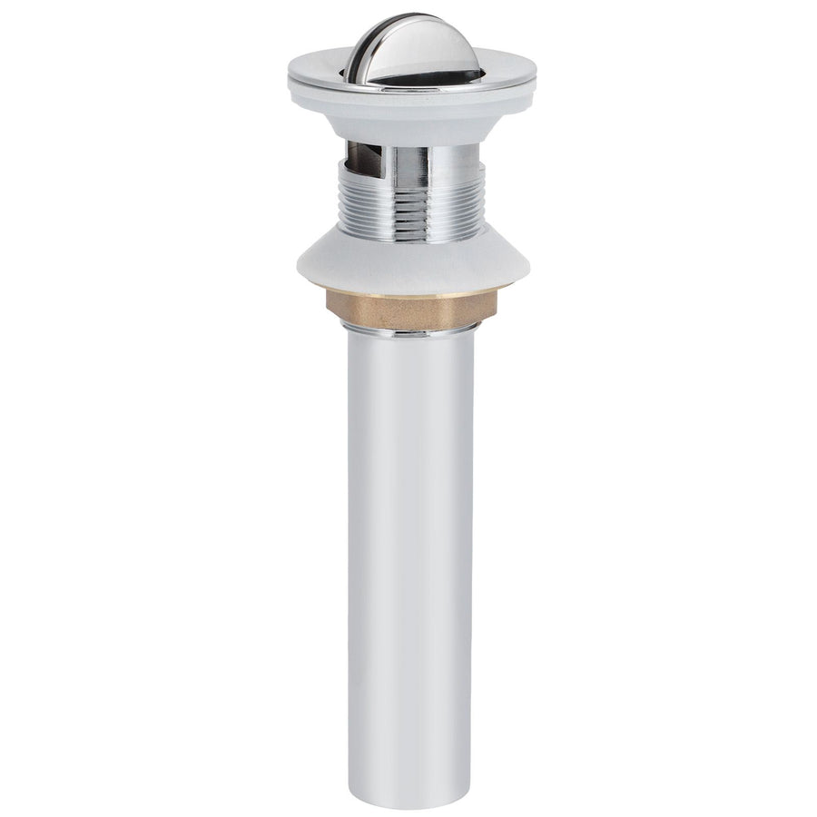 Bathroom Sink Drain Anti Clog Basin Popup Bounce Draining Stopper with Protective CoverWith Overflow Hole