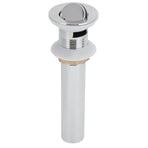 Bathroom Sink Drain Anti Clog Basin Popup Bounce Draining Stopper with Protective CoverWith Overflow Hole