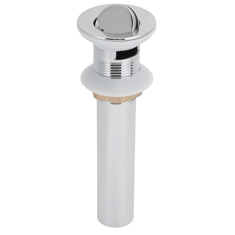 Bathroom Sink Drain Anti Clog Basin Popup Bounce Draining Stopper with Protective CoverWith Overflow Hole