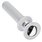 Bathroom Sink Drain Anti Clog Basin Popup Bounce Draining Stopper with Protective CoverWith Overflow Hole