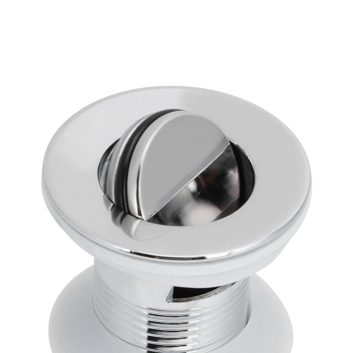 Bathroom Sink Drain Anti Clog Basin Popup Bounce Draining Stopper with Protective CoverWith Overflow Hole