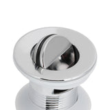 Bathroom Sink Drain Anti Clog Basin Popup Bounce Draining Stopper with Protective CoverWith Overflow Hole