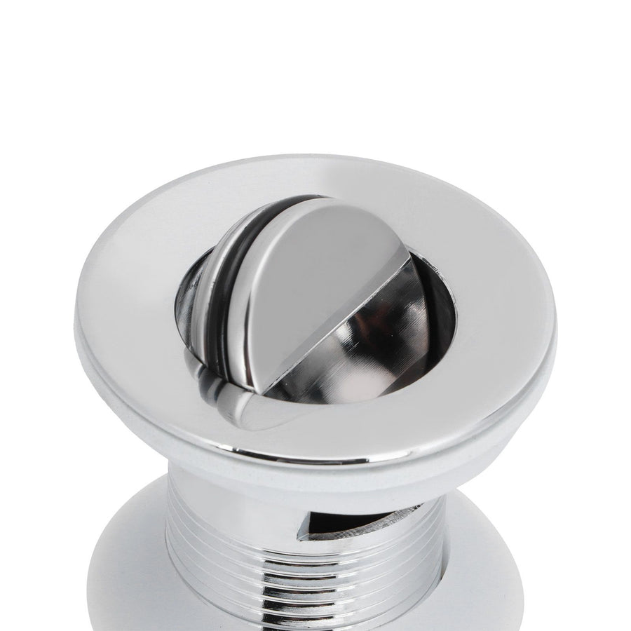 Bathroom Sink Drain Anti Clog Basin Popup Bounce Draining Stopper with Protective CoverWith Overflow Hole