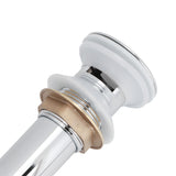 Bathroom Sink Drain Anti Clog Basin Popup Bounce Draining Stopper with Protective CoverWith Overflow Hole - Extra Image