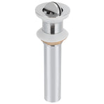 Bathroom Sink Drain Anti Clog Basin Popup Bounce Draining Stopper with Protective CoverWithout Overflow Hole