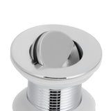 Bathroom Sink Drain Anti Clog Basin Popup Bounce Draining Stopper with Protective CoverWithout Overflow Hole