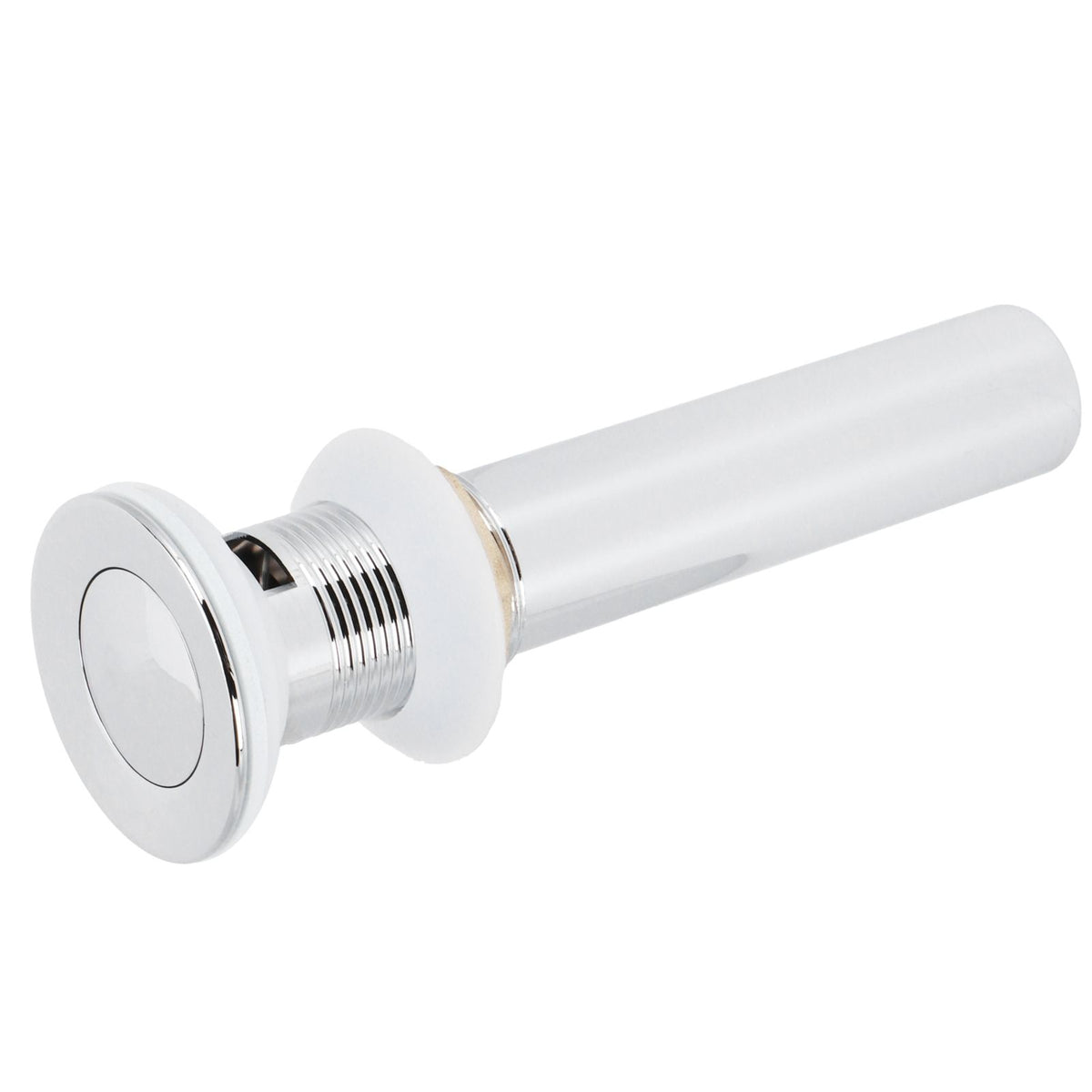 Basin Drain Sink Drain Stopper Electroplating Popup Drainer NonOverflow Bathroom Hardware(Electroplating Popup with Hole )