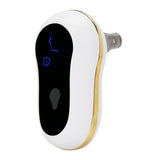USB Charging Electric Blackhead Removal Machine Vacuum Suction Face Pore CleanerWhite - Top-Down View