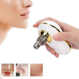 USB Charging Electric Blackhead Removal Machine Vacuum Suction Face Pore CleanerWhite - Extra Image