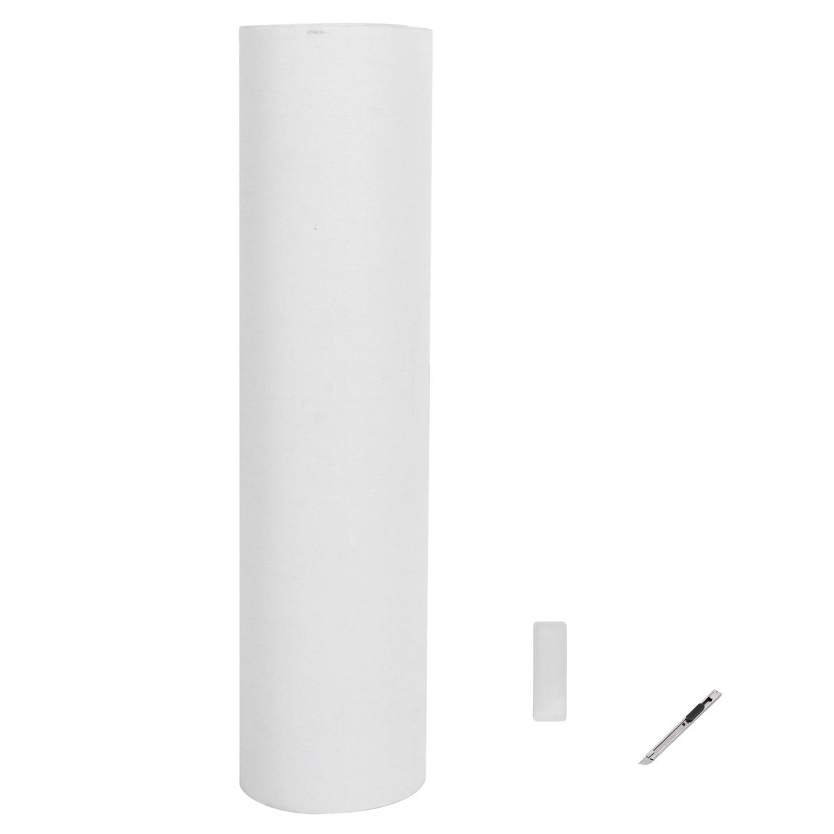 Frosted Window Film Reusable Waterproof Anti UV Window Film for Office Bathroom10m / 32.8ft x 30cm / 11.8in