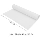 Frosted Window Film Reusable Waterproof Anti UV Window Film for Office Bathroom10m / 32.8ft x 40cm / 15.7in - Extra Image