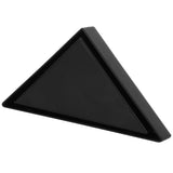 Floor Drain Set Thicken 304 Stainless Steel Concealed Triangular Sink Drain for Bathroom Black