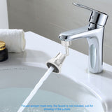 G1/2 Thread Rotatable Faucet Aerator Faucet Spray Head Kitchen Tap Water Saving Nozzle
