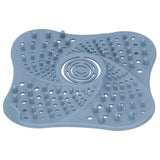 Bathroom Floor Drain Cover Hair Catcher Stopper Anti Blocking Sink Sewer Filter Blue