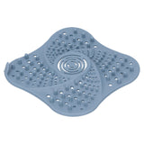 Bathroom Floor Drain Cover Hair Catcher Stopper Anti Blocking Sink Sewer Filter Blue - Close-Up Angle