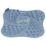 Bathroom Floor Drain Cover Hair Catcher Stopper Anti Blocking Sink Sewer Filter Blue - Low Angle