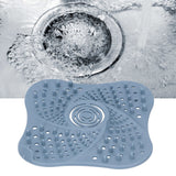 Bathroom Floor Drain Cover Hair Catcher Stopper Anti Blocking Sink Sewer Filter Blue - Extra Image