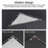 Floor Drain Set 304 Stainless Steel Triangular Corner Drain for Shower Room Bathroom