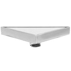 Concealed Floor Drain Triangular Corner Drain Set for Home Balcony Bathroom Shower Room