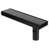 30cm Floor Drain 304 Stainless Steel Matte Black Linear Floor Concealed Drainer with Removable Cover