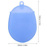 Silicone Dishwashing Brush Bath Body Face Cleansing Brush Kitchen Bathroom Cleaning ToolsBlue