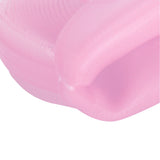 Silicone Dishwashing Brush Bath Body Face Cleansing Brush Kitchen Bathroom Cleaning ToolsPink