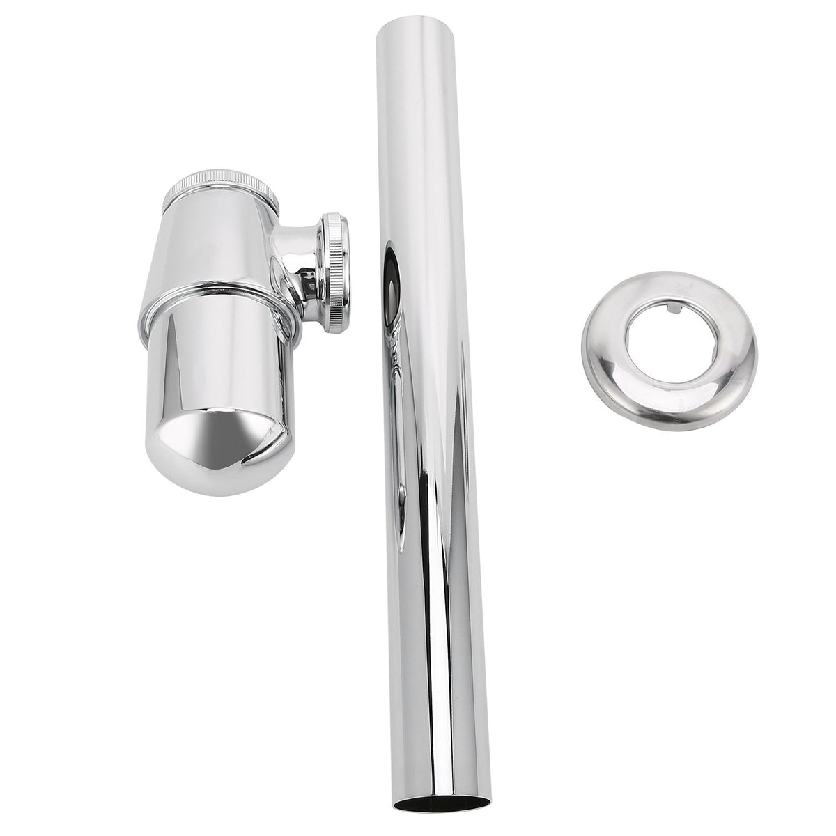 Bathroom Sink Basin Waste Pipe Copper Sink Pipe Trap Drain Kit for Kitchen Accessories