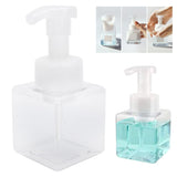 250ml Foaming Soap Dispenser Refillable Pump Bottle for Bathroom Liquid Soap Shampoo Body Wash
