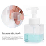 250ml Foaming Soap Dispenser Refillable Pump Bottle for Bathroom Liquid Soap Shampoo Body Wash
