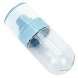 50ml Empty Travel Spray Bottle Portable Refillable Pump Cosmetic Spray Bottle Makeup Container - Rear View