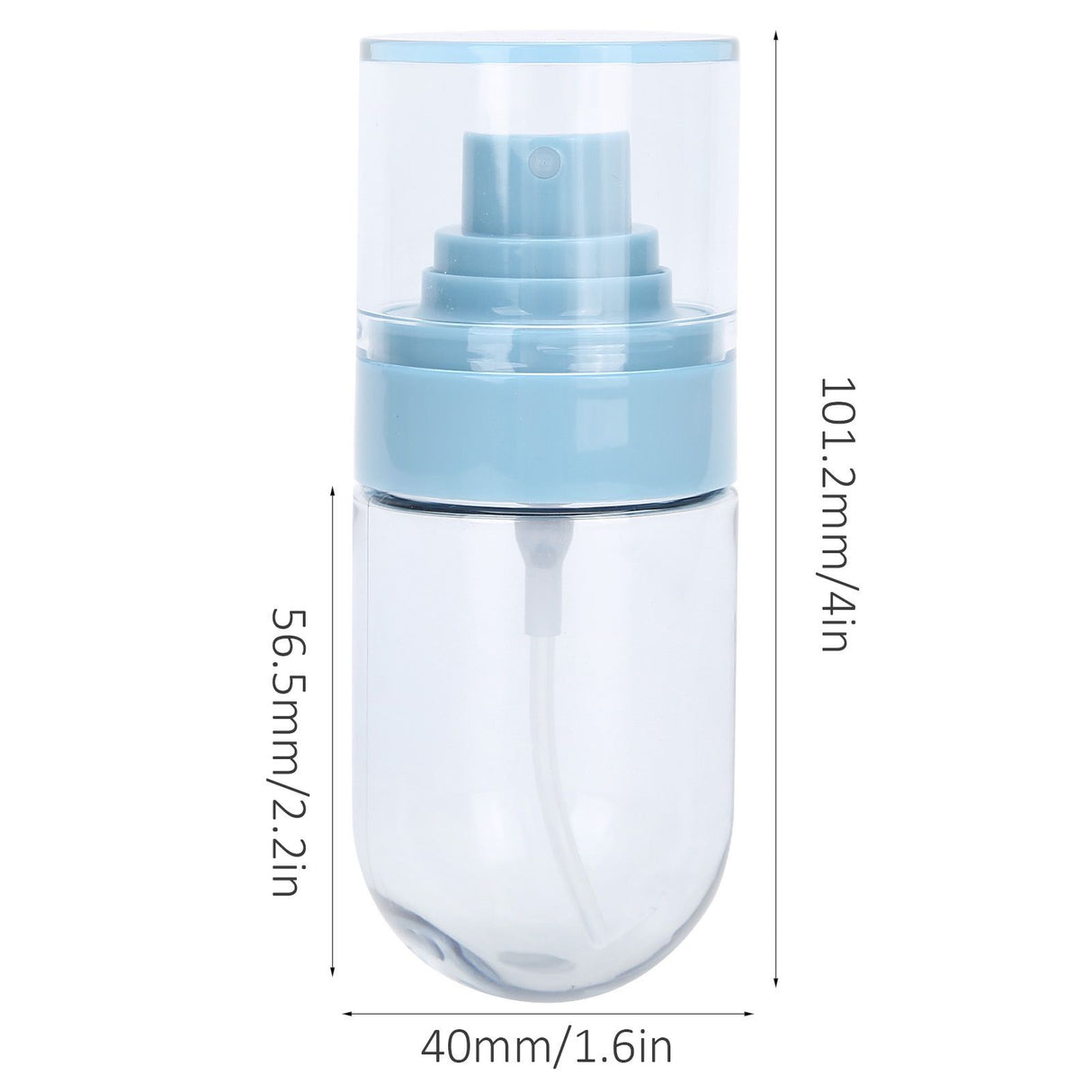 50ml Empty Travel Spray Bottle Portable Refillable Pump Cosmetic Spray Bottle Makeup Container