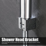Shower Head Holder Adjustable Angle Robust Structure Pure Copper Handheld Shower Head Hanger for Shower Room - Extra Image