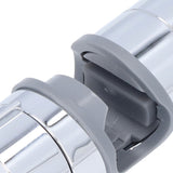 Shower Slide Rail Bar Holder 360 Degree Adjustable Straight Clamp ABS Chrome for 18‑25mm Pipe