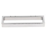 Towel Rack 304 Stainless Steel Bright Color Wall Mounted Multipurpose Rustproof Holder for Bathroom Kitchen - Side View