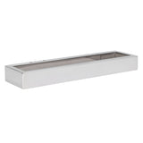Towel Rack 304 Stainless Steel Bright Color Wall Mounted Multipurpose Rustproof Holder for Bathroom Kitchen - Top-Down View
