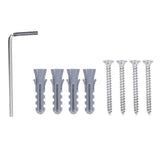 Towel Rack 304 Stainless Steel Bright Color Wall Mounted Multipurpose Rustproof Holder for Bathroom Kitchen