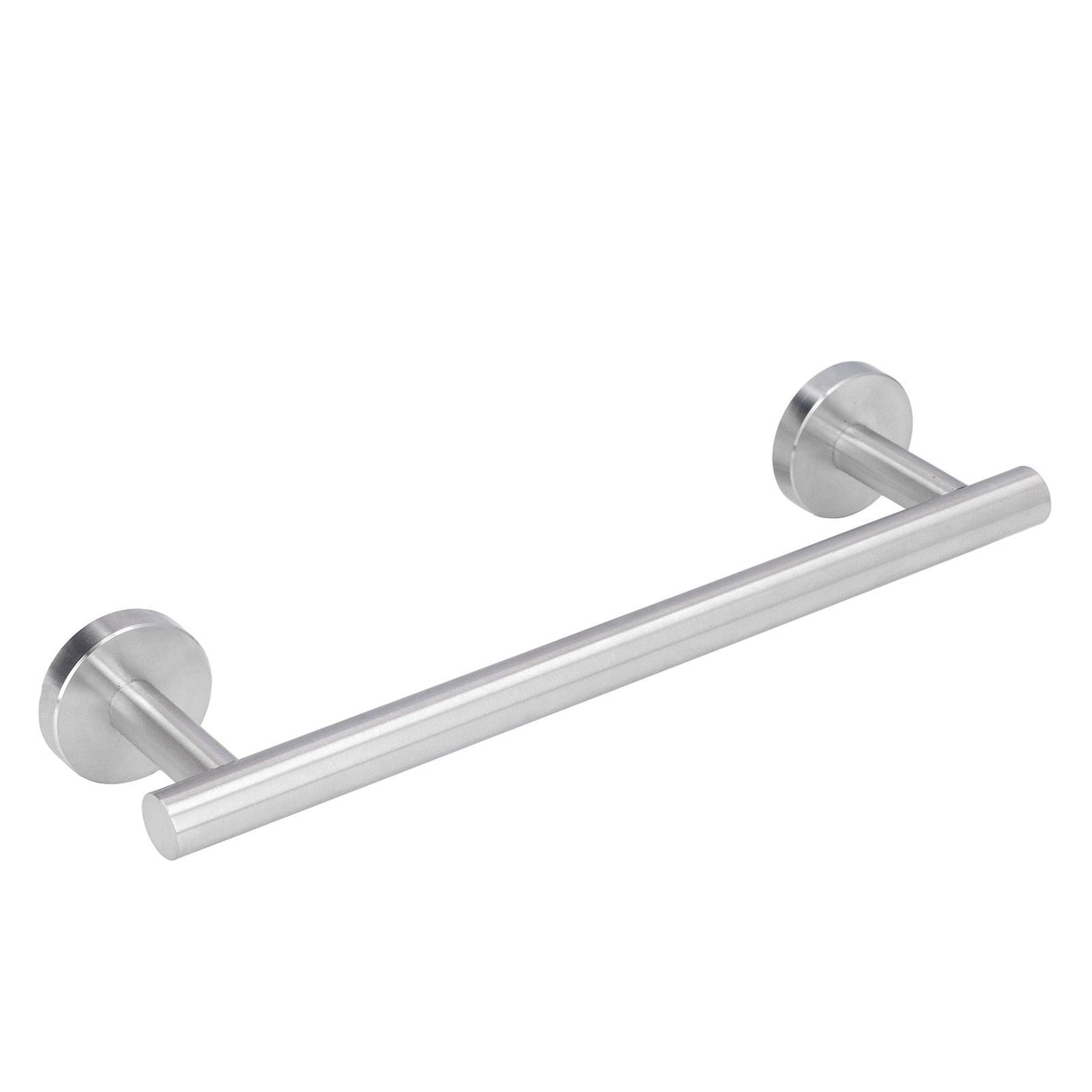 Stainless Steel Towel Rack Smoother Edges Orderly Storage Rust Proof Bathroom Towel Shelf for Wardrobe Kitchen BedroomSilver Three Piece Set