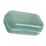 Travel Soap Holder Stylish Lightweight Multipurpose Portable Soap Dish with Lid for Travel HomeGreen