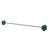 Bathroom Single Towel Rack Perforation Free Wall Mounted Towel Bar Bathroom AccessoryBlack Green Long