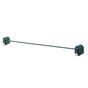 Bathroom Single Towel Rack Perforation Free Wall Mounted Towel Bar Bathroom AccessoryBlack Green Long