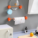 Bathroom Single Towel Rack Perforation Free Wall Mounted Towel Bar Bathroom AccessoryBlack Green Long