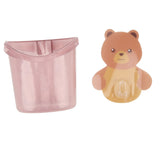 Wall Mounted Bathroom Toothbrush Holder Toothpaste Storage Box Home Storage RackPink - Extra Image