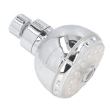 G1/2 Male Thread Shower Head Temperature Controlled 3 Color Changing Rainfall LED Fixed Shower Head for Bathroom