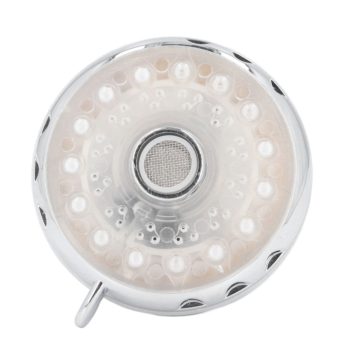 G1/2 Male Thread Shower Head Temperature Controlled 3 Color Changing Rainfall LED Fixed Shower Head for Bathroom