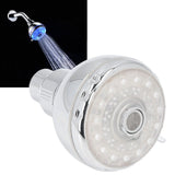 G1/2 Male Thread Shower Head Temperature Controlled 3 Color Changing Rainfall LED Fixed Shower Head for Bathroom - Extra Image