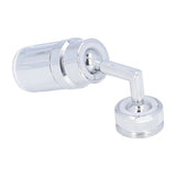 Water Faucet Fashion LED Tricolor Temperature Control Faucet for Bathroom Kitchen 3/4in External Teeth - Extra Image