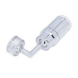 Water Faucet Fashion LED Tricolor Temperature Control Faucet for Bathroom Kitchen 3/4in External Teeth - Extra Image
