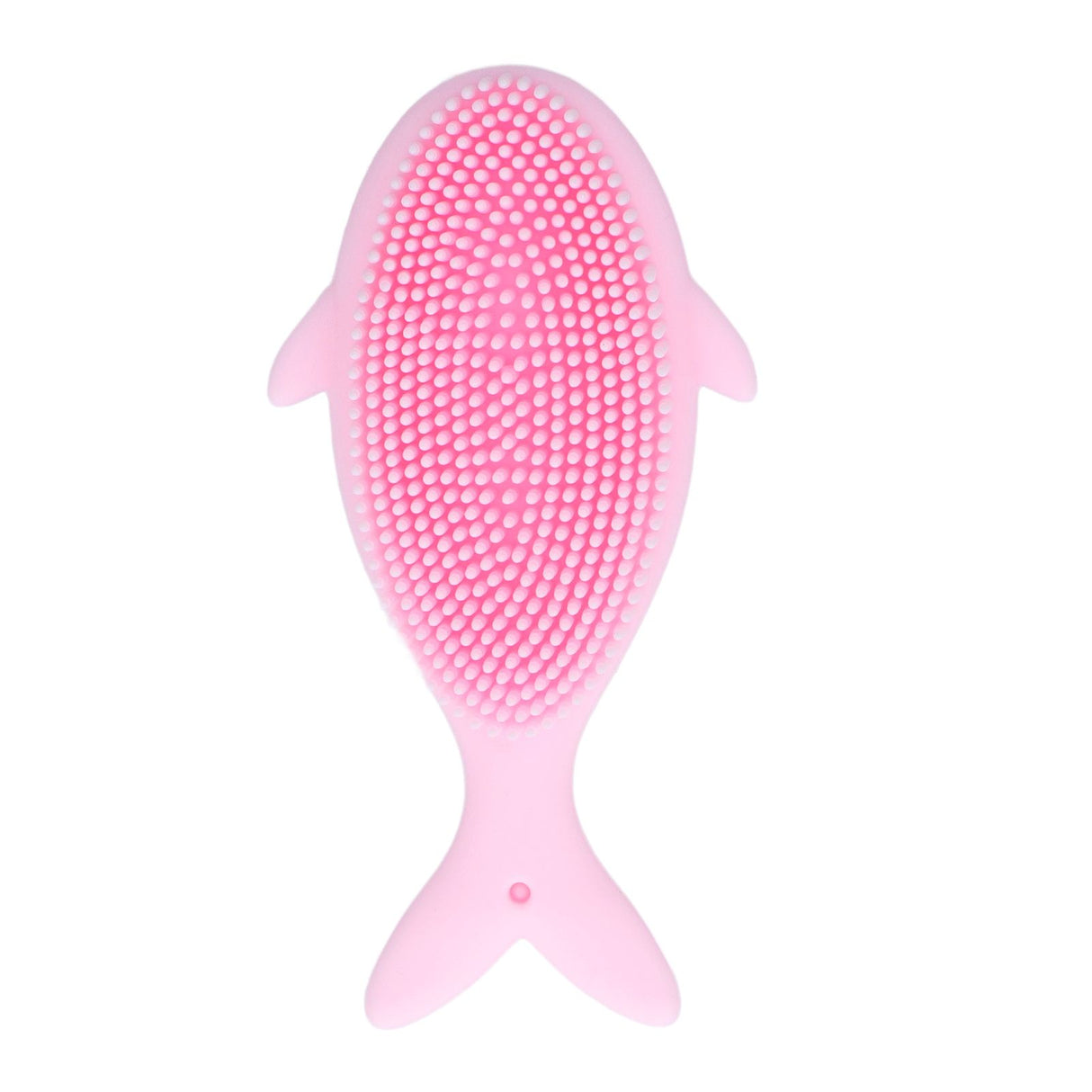 Baby Bath Brush Cartoon Whale Shape Silicone Soft Hair Baby Bath Shampoo Massage Cleaning Shower Brush Kids Bath Toys Pink